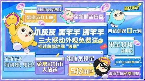 蛋仔派对最新版联动爆料,梦幻联动来袭，趣味无限！  第2张